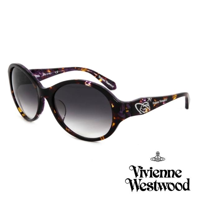 【Vivienne Westwood】英國精品時尚造型太陽眼鏡(VW78602-琥珀)