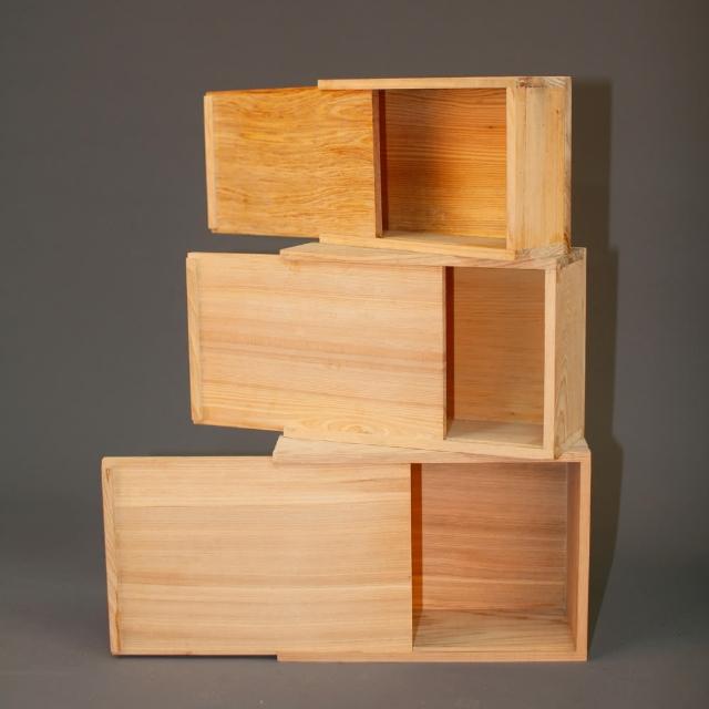 【MU LIFE 荒木雕塑藝品】千年檜木收藏木盒(小)