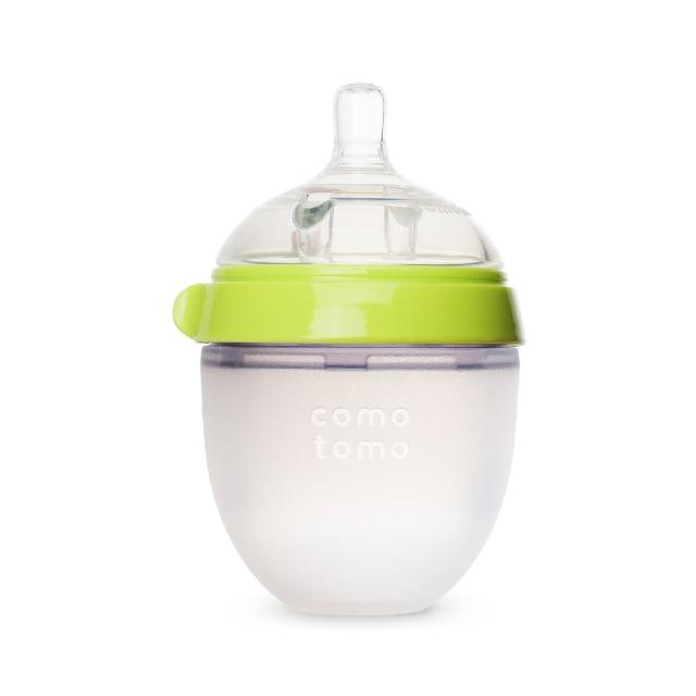 【comotomo】矽膠奶瓶150ML(綠色)