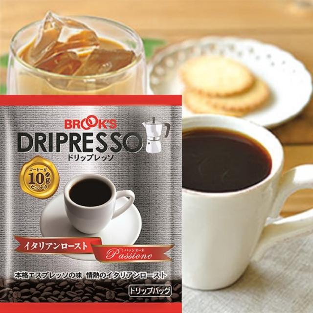 【日本布魯克斯】義大利烘焙掛耳式濾泡咖啡(25入獨享袋)