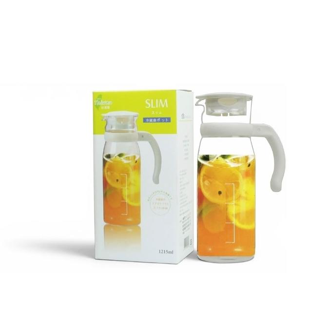 【SYG台玻】台灣耐熱玻璃涼水瓶1215ml(買1送1)