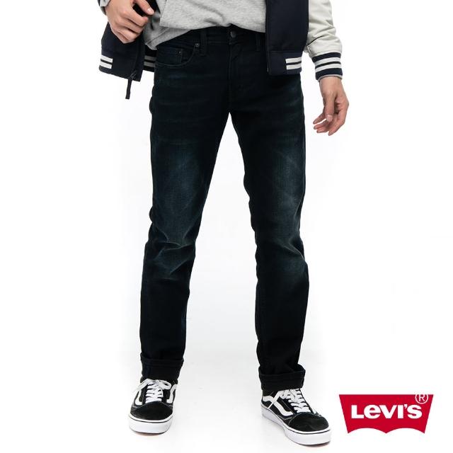 【Levis】511 修身窄管丹寧牛仔褲 / 深色刷白