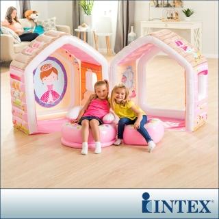 【INTEX】公主遊戲小屋/充氣小屋(附充氣椅組)