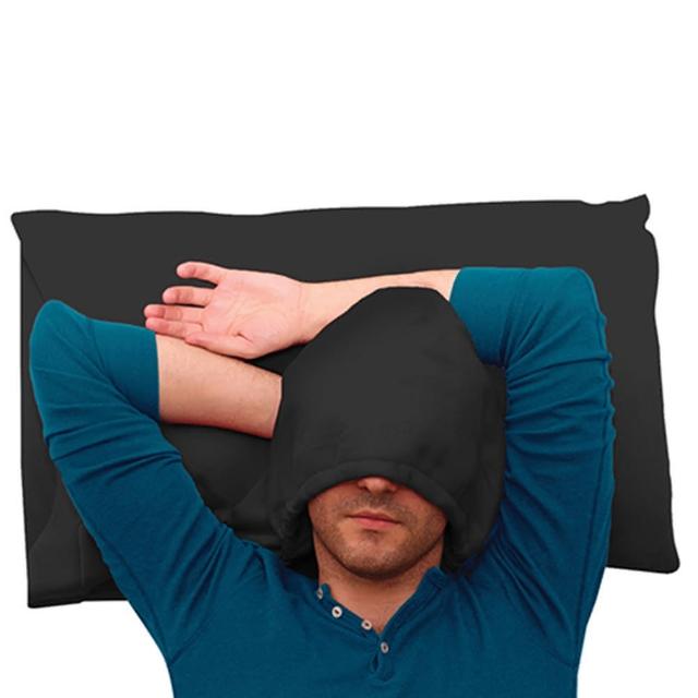 【Hoodie Pillow】連帽枕頭套 黑色