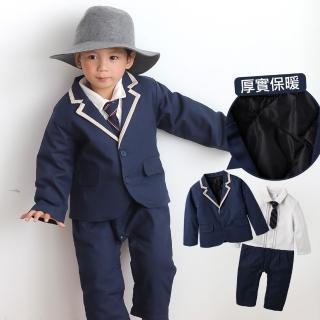 【baby童衣】鋪棉學院風假二件爬服 兩件組 60338(共1色)