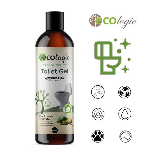 【澳洲 Ecologic】天然尤佳利精油 浴廁清潔劑(500ml 有機配方)