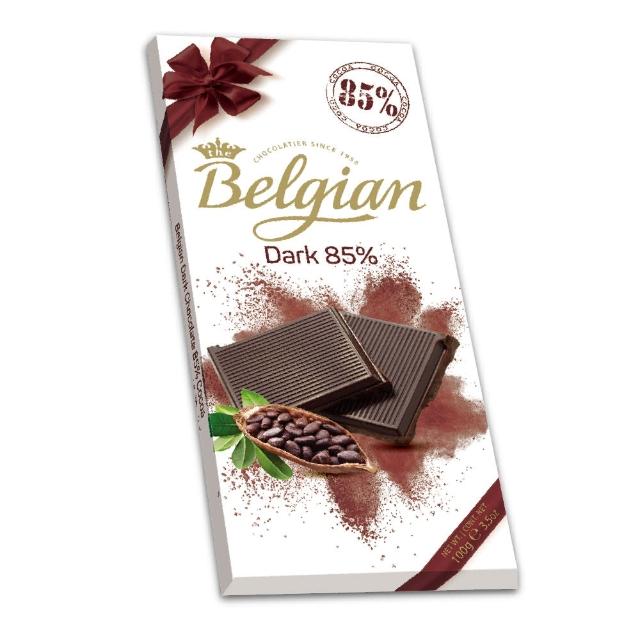 【Belgian‧白儷人】85%黑巧克力(100g)