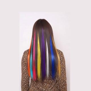 【狐狸姬】髮片彩色髮片造型假髮髮片(不挑色二片)