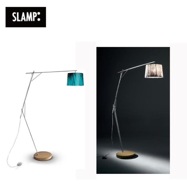 【SLAMP】WOODY 立燈(藍-白)