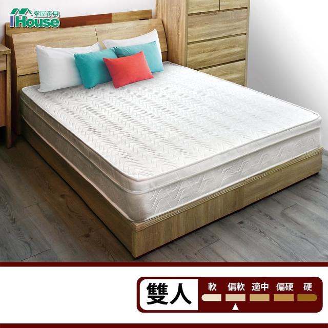 【IHouse】3M防潑水蜂巢三線獨立筒床墊(雙人)