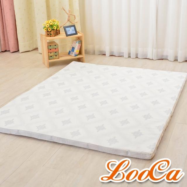 【LooCa】棉柔5cm天然乳膠床墊(雙人5尺)
