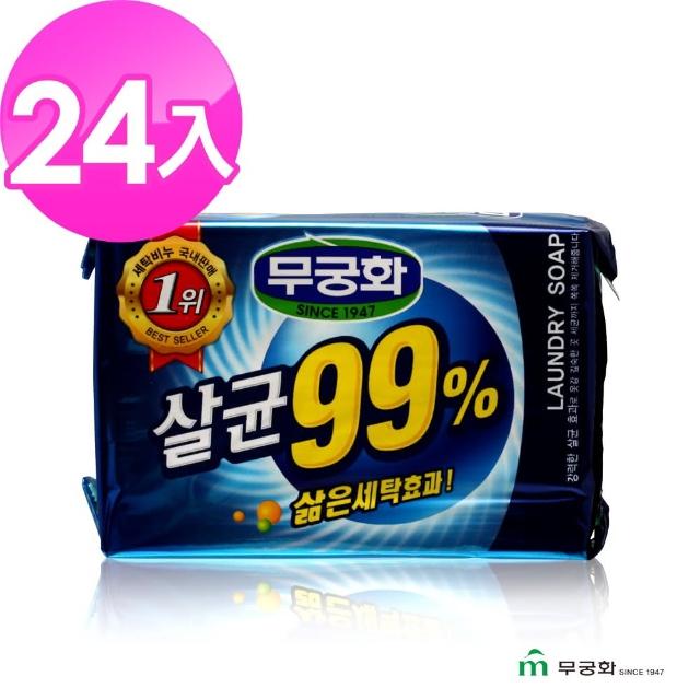 【韓國 MKH無窮花】抗菌洗衣皂 230g(24入)