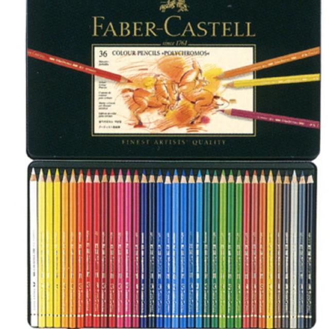 【faber-castell】art-grip创意工坊水彩色铅笔-蓝色精致铁盒装60色组