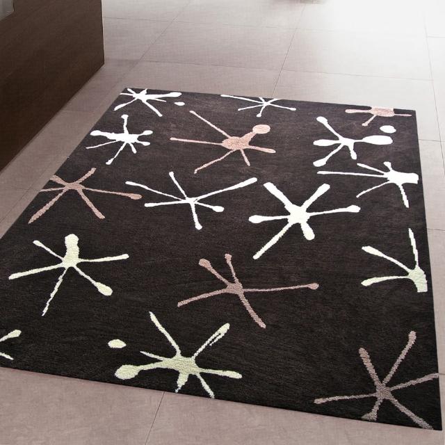 【Ambience】Iris 超細纖維長毛地毯(晶彩 150x220cm)