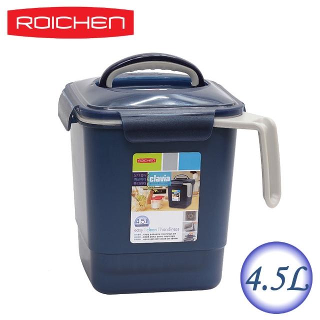 【韓國ROICHEN】廚餘回收桶(藍色4.5L)