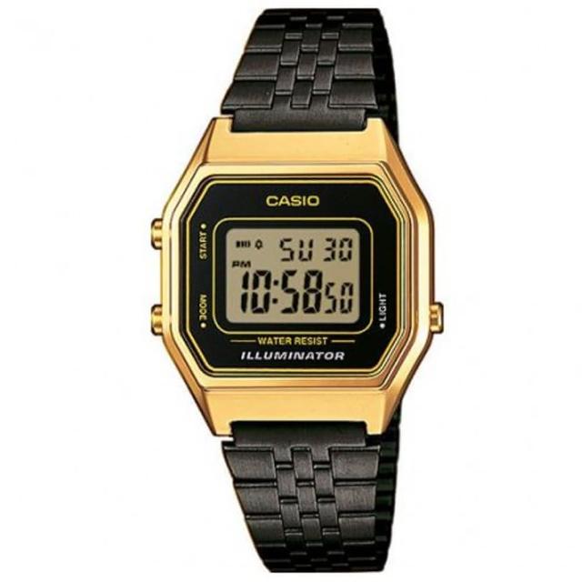 【CASIO】經典復刻時尚數位電子錶(LA-680WEGB-1A)