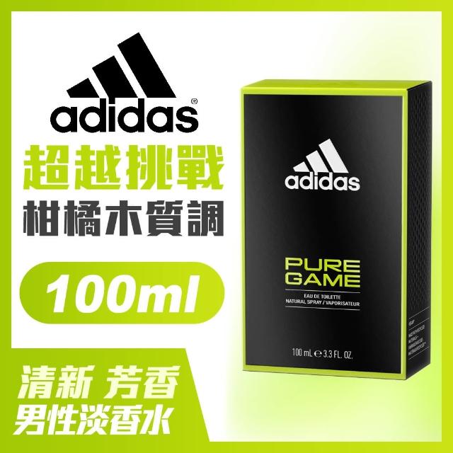 【adidas愛迪達】男用淡香水-極限挑戰(100ml)