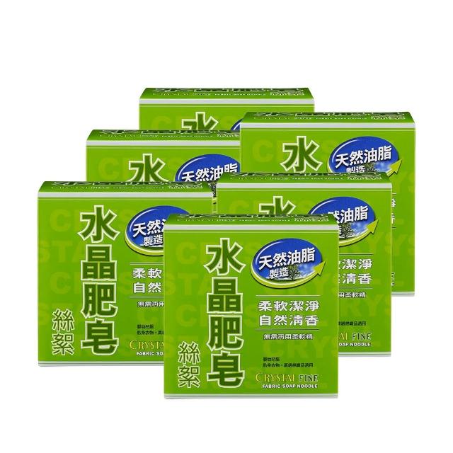 【南僑】水晶肥皂絲絮1.28kg x 6盒(天然油脂製造)