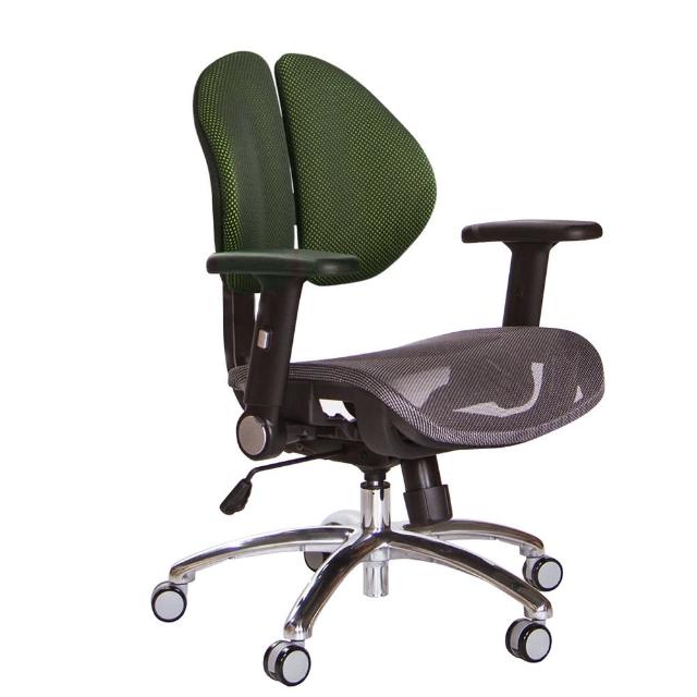 【GXG】雙背電腦椅 TW-2997LU1(摺疊扶手)