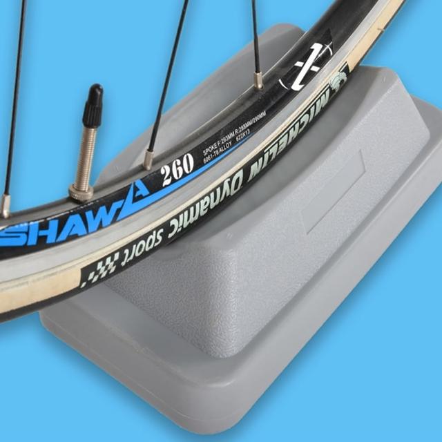 【May Shop】山地自行車騎行台室內訓練台前輪固定架前輪墊配件