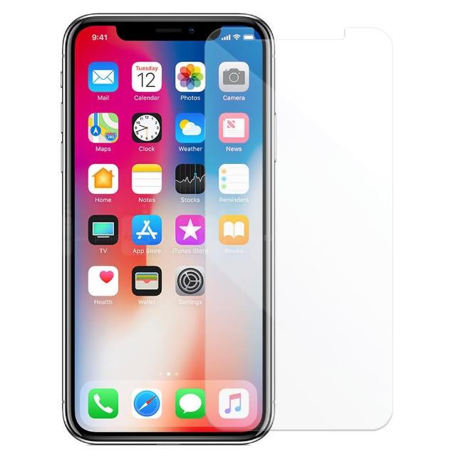 【Metal-Slim】Apple iPhone X(9H鋼化玻璃保護貼)
