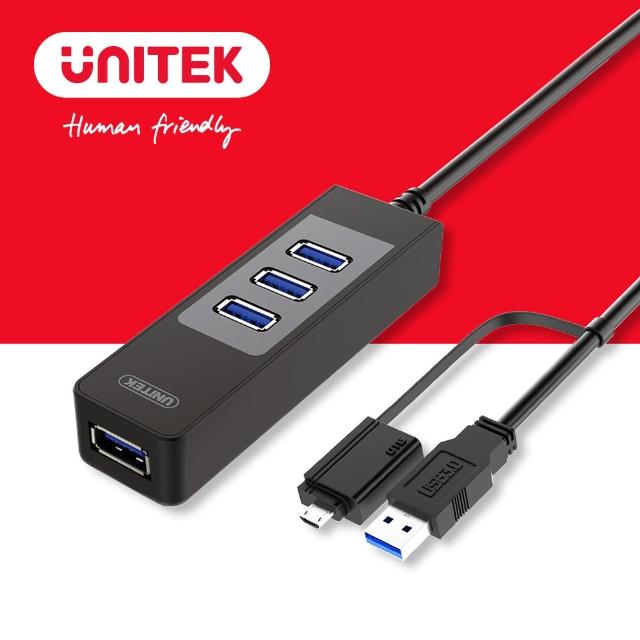 【unitek】优越者usb3.0 4port hub   otg转接器 y-3046a(hub)