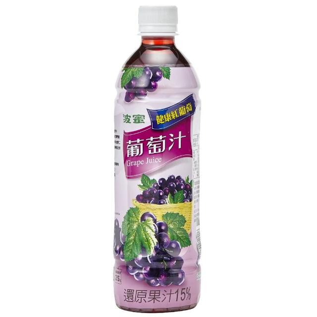 【波蜜】葡萄汁饮料580ml(4入/组)