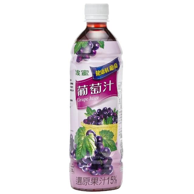 波蜜100%苹果葡萄汁160ml*6入/组【爱买】