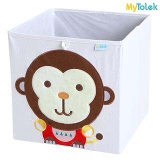【MyTolek 童樂可】藏寶盒-猴小樂(收納布箱)  MyTolek 童樂可