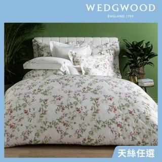 【WEDGWOOD】100%天絲床包兩用被套枕套四件組-多款任選(雙人)  WEDGWOOD