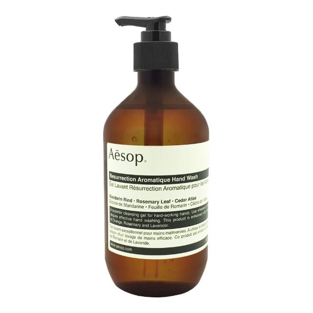 【Aesop】手部清潔露 500ml(任選一款.賦活芳香/尊尚芳香)