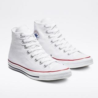 【CONVERSE】休閒鞋 男鞋 女鞋 帆布鞋 運動 高筒 ALL STAR HI OPTICAL WHITE 白 M7650C好評推薦  CONVERSE