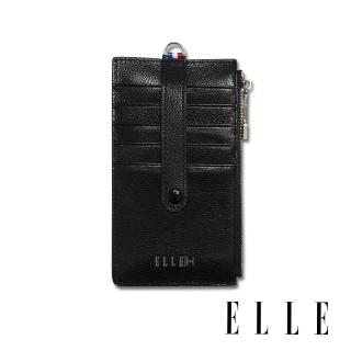 【ELLE HOMME】經典款-真皮證件/名片夾(紳士黑 EL2070006)品牌優惠  ELLE HOMME
