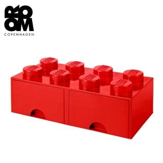 【Room Copenhagen】樂高 LEGO 八凸抽屜收納箱-紅色(40061730)評價推薦  Room Copenhagen
