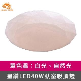 【Honey Comb】星鑽LED40W單色溫臥室吸頂燈、白光、自然光兩種色溫(V3940W V3940N)  Honey Comb