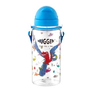 【HUGGER】兒童吸管水壺 550ml - 附背帶(酷比龍)好評推薦  HUGGER