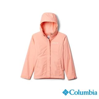 【Columbia 哥倫比亞】女款-Omni-Tech 防水外套-粉紅(URG21220PK / 2022年春夏商品)  Columbia 哥倫比亞