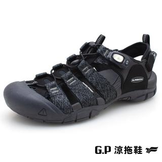 【G.P】男款戶外越野護趾鞋G2393M-黑色(SIZE:39-44 共二色)好評推薦  G.P
