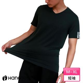 【Hang Ten】吸濕快乾抗菌涼感短袖 _HT-B12011(綠)  Hang Ten