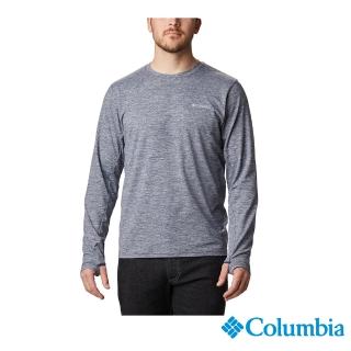 【Columbia 哥倫比亞】男款- Omni-Wick快排防曬50上衣-深藍(UAE07730NY / 2022年秋冬商品)折扣推薦  Columbia 哥倫比亞