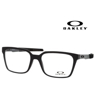 【Oakley】奧克利 DEHAVEN 時尚光學眼鏡 金屬鏡臂防滑腳套設計 OX8054 01 霧黑 公司貨好評推薦  Oakley