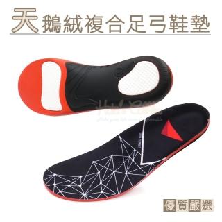 【糊塗鞋匠】C107 天鵝絨複合足弓鞋墊(1雙)品牌優惠  糊塗鞋匠