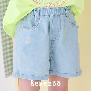 BebeZoo 淺藍寬鬆五分牛仔褲短褲(TM2305-138-PT206)折扣推薦  BebeZoo