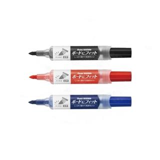 Pentel 飛龍 中〜粗字彈力後壓白板筆 圓頭 3.0~6.5mm /支 EMWL5BF好評推薦  Pentel 飛龍