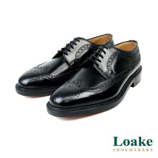 Loake 經典雕花紳士德比鞋 黑色(LK055-BL)好評推薦  Loake