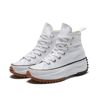 CONVERSE 休閒鞋 男女鞋 帆布鞋 高筒 厚底 RUN STAR HIKE HI 白 166799C  CONVERSE