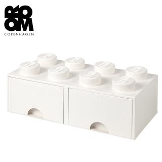 Room Copenhagen 樂高 LEGO 八凸抽屜收納箱-白色(40061735)好評推薦  Room Copenhagen