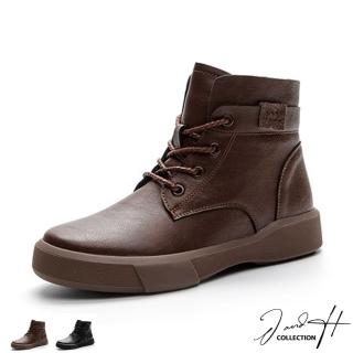 J&H collection 輕奢復古風真皮軟底馬丁靴(現+預 棕色 / 黑色) 推薦  J&H collection