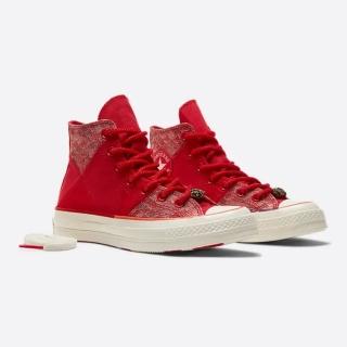 CONVERSE CHUCK 70 1970 PATCHWORK HI 高筒 休閒鞋 男鞋 女鞋 CNY龍年限定 紅色(A08700C)  CONVERSE