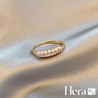 HERA 赫拉 網紅時尚個性麻花珍珠戒指 H112122605(麻花珍珠戒指)評價推薦  HERA 赫拉